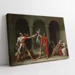 Horas Kardeşlerin Yemini | Kanvas Tablo | Cam Tablo | Mdf Tablo | B02492