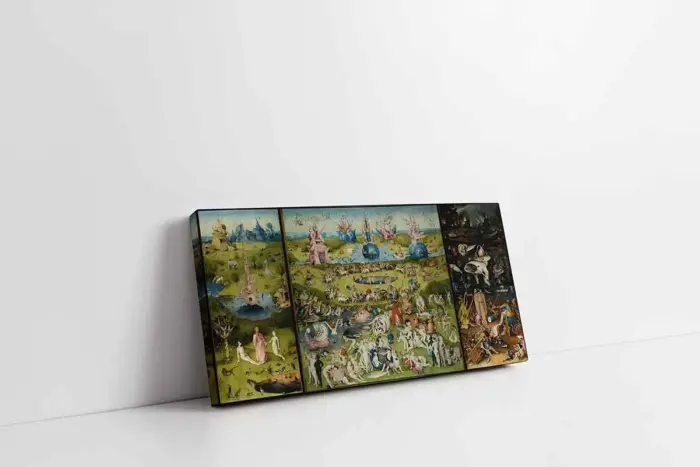 Dünyevi Zevkler Bahçesi H Bosch | Kanvas Tablo | Cam Tablo | Mdf Tablo | B02494 - Görsel 1