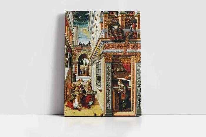 Carlo Crivelli | Kanvas Tablo | Cam Tablo | Mdf Tablo | B02521 - Görsel 2