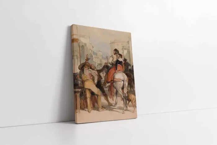 John Frederic Lewis | Kanvas Tablo | Cam Tablo | Mdf Tablo | B02536 - Görsel 1