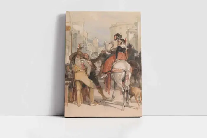 John Frederic Lewis | Kanvas Tablo | Cam Tablo | Mdf Tablo | B02536 - Görsel 2
