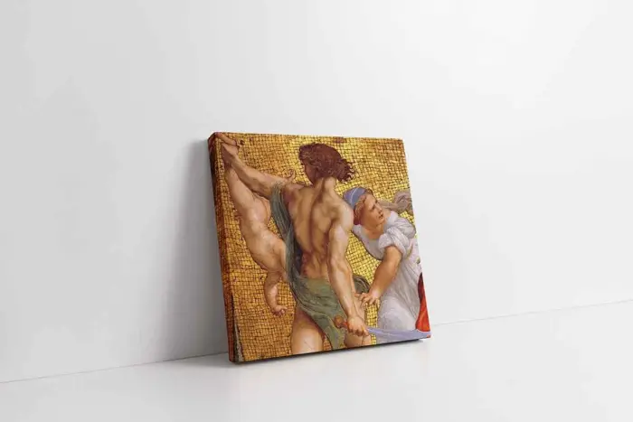Judgment Of Solomon | Kanvas Tablo | Cam Tablo | Mdf Tablo | B02553 - Görsel 1