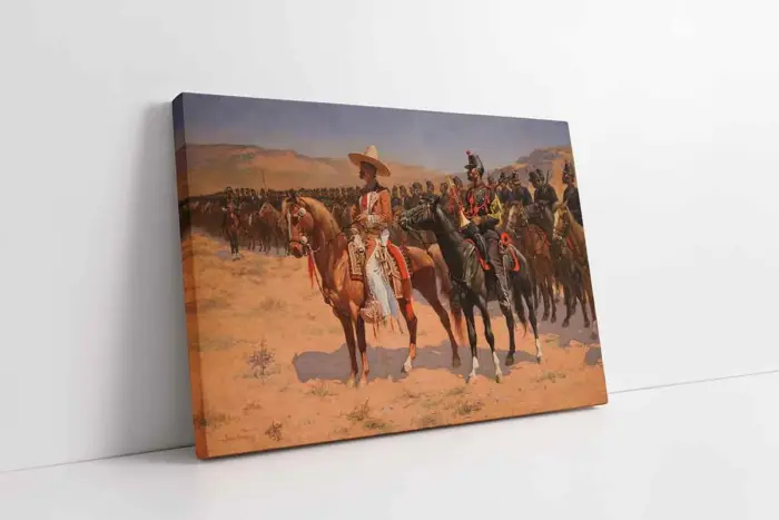 Frederic Remington | Kanvas Tablo | Cam Tablo | Mdf Tablo | B02554 - Görsel 1