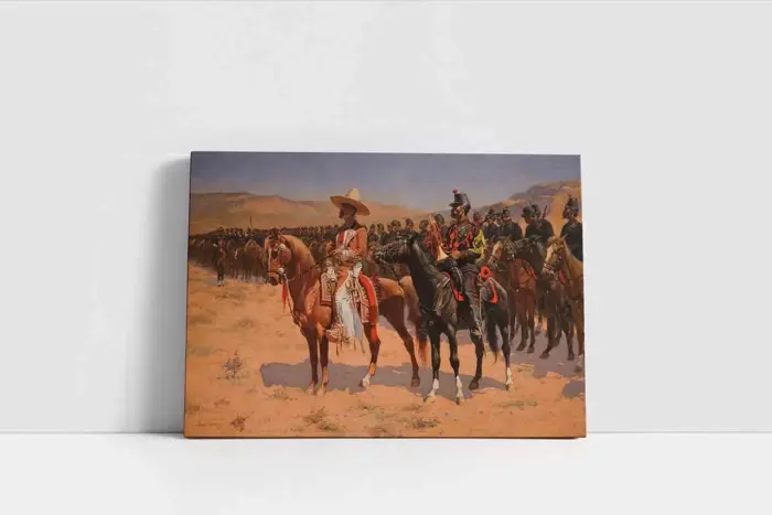 Frederic Remington | Kanvas Tablo | Cam Tablo | Mdf Tablo | B02554 - Görsel 2