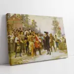 Pensilvanya Kolonisi | Kanvas Tablo | Cam Tablo | Mdf Tablo | B02560