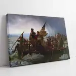 Washington Crossing The Delaware | Kanvas Tablo | Cam Tablo | Mdf Tablo | B02566