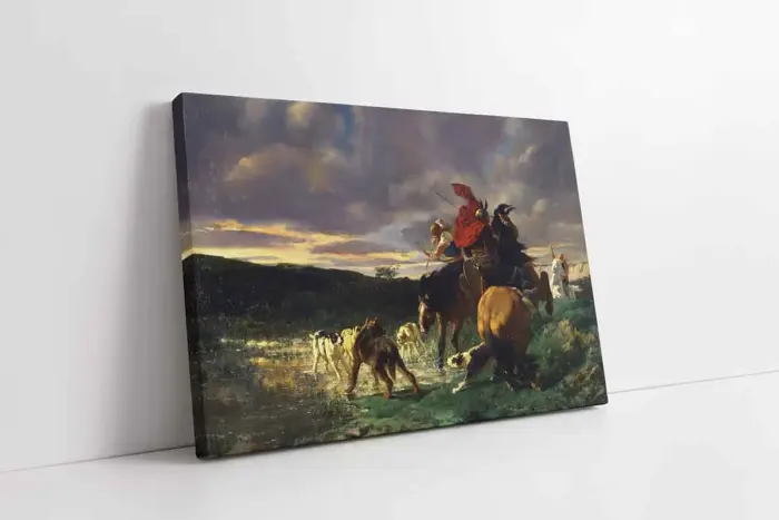 Clovis Et Les | Kanvas Tablo | Cam Tablo | Mdf Tablo | B02575 - Görsel 1