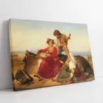 Jan Babtist Lodewyck Maes | Kanvas Tablo | Cam Tablo | Mdf Tablo | B02581