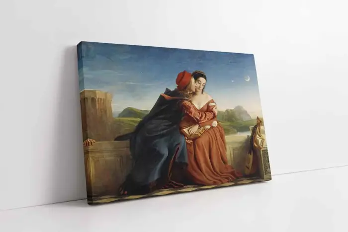Francesca Da Rimini | Kanvas Tablo | Cam Tablo | Mdf Tablo | B02585 - Görsel 1