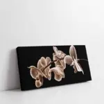 Siyah Beyaz Çiçek | Kanvas Tablo | Cam Tablo | Mdf Tablo | B03005