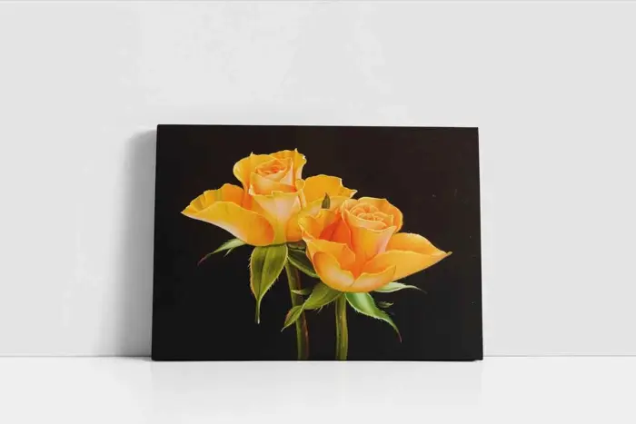 Çiçek | Kanvas Tablo | Cam Tablo | Mdf Tablo | B03034 - Görsel 2