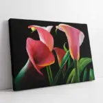 Pembe Çiçek | Kanvas Tablo | Cam Tablo | Mdf Tablo | B03050