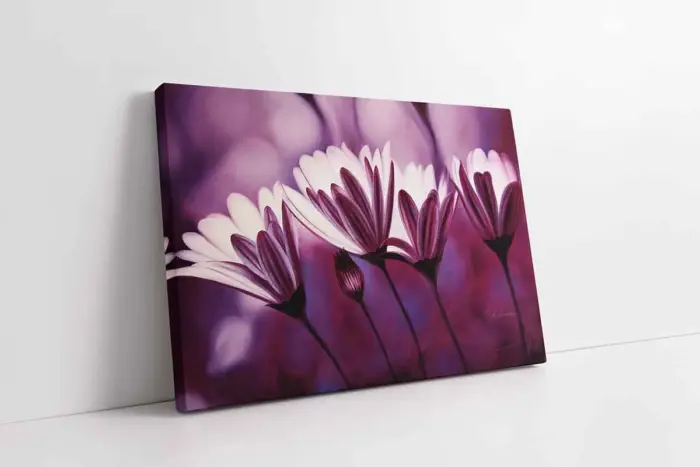 Pembe Çiçek | Kanvas Tablo | Cam Tablo | Mdf Tablo | B03055 - Görsel 1