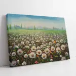 Papatya Tarlası | Kanvas Tablo | Cam Tablo | Mdf Tablo | B03068