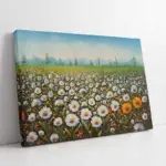 Papatya Tarlası | Kanvas Tablo | Cam Tablo | Mdf Tablo | B03079