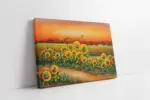 Günebakan Çiçeği Tarlası | Kanvas Tablo | Cam Tablo | Mdf Tablo | B03090