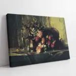 Sepet İçinde Güller | Kanvas Tablo | Cam Tablo | Mdf Tablo | B03114