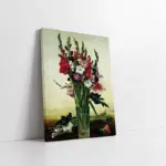 Vazoda Çiçekler | Kanvas Tablo | Cam Tablo | Mdf Tablo | B03124