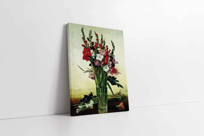 Vazoda Çiçekler | Kanvas Tablo | Cam Tablo | Mdf Tablo | B03124 - Görsel 1