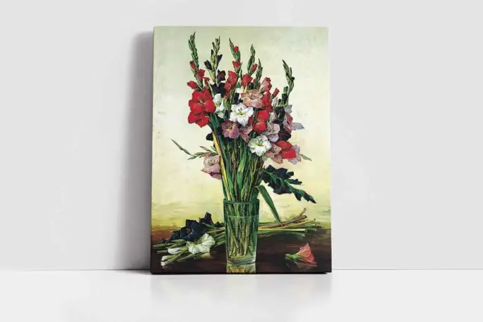 Vazoda Çiçekler | Kanvas Tablo | Cam Tablo | Mdf Tablo | B03124 - Görsel 2