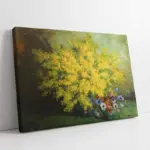 Vazoda Çiçekler | Kanvas Tablo | Cam Tablo | Mdf Tablo | B03127