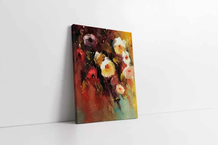 Çiçek | Kanvas Tablo | Cam Tablo | Mdf Tablo | B03128 - Görsel 1
