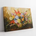 Vazoda Çiçekler | Kanvas Tablo | Cam Tablo | Mdf Tablo | B03129