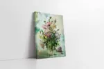 Vazoda Çiçekler | Kanvas Tablo | Cam Tablo | Mdf Tablo | B03130