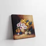 Vazoda Çiçekler | Kanvas Tablo | Cam Tablo | Mdf Tablo | B03135