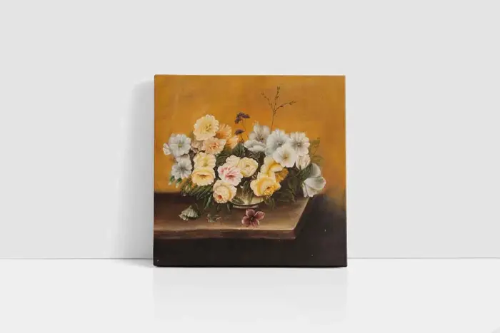 Çiçek | Kanvas Tablo | Cam Tablo | Mdf Tablo | B03146 - Görsel 2