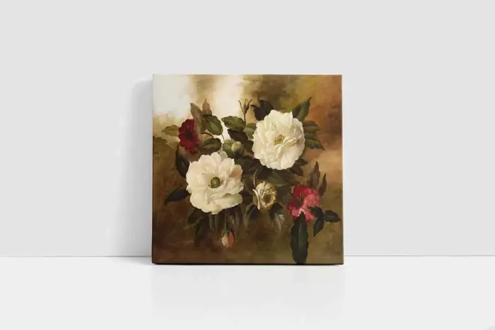 Çiçek | Kanvas Tablo | Cam Tablo | Mdf Tablo | B03157 - Görsel 2