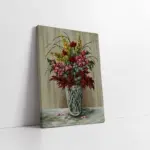Vazoda Çiçekler | Kanvas Tablo | Cam Tablo | Mdf Tablo | B03160