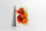 Kırmızı Çiçek | Kanvas Tablo | Cam Tablo | Mdf Tablo | B03170