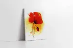 Kırmızı Çiçek | Kanvas Tablo | Cam Tablo | Mdf Tablo | B03171