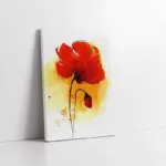 Kırmızı Çiçek | Kanvas Tablo | Cam Tablo | Mdf Tablo | B03171