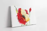 Kırmızı Çiçek | Kanvas Tablo | Cam Tablo | Mdf Tablo | B03172