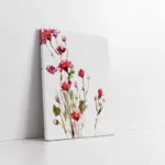 Kırmızı Çiçek | Kanvas Tablo | Cam Tablo | Mdf Tablo | B03174