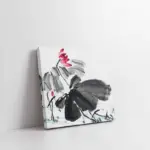 Kırmızı Çiçek | Kanvas Tablo | Cam Tablo | Mdf Tablo | B03182