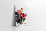 Kırmızı Çiçek | Kanvas Tablo | Cam Tablo | Mdf Tablo | B03183