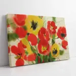 Kırmızı Çiçek | Kanvas Tablo | Cam Tablo | Mdf Tablo | B03188