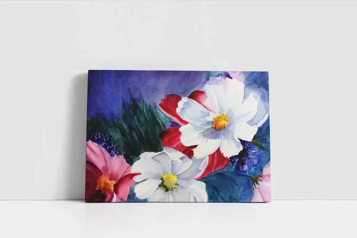 Çiçek | Kanvas Tablo | Cam Tablo | Mdf Tablo | B03194 - Görsel 2