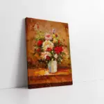 Vazoda Çiçekler | Kanvas Tablo | Cam Tablo | Mdf Tablo | B03201