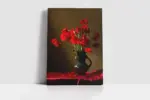 Kırmızı Çiçek | Kanvas Tablo | Cam Tablo | Mdf Tablo | B03213 - Görsel 2
