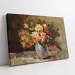 Vazoda Güller | Kanvas Tablo | Cam Tablo | Mdf Tablo | B03224