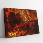 Soyut Çiçek | Kanvas Tablo | Cam Tablo | Mdf Tablo | B03228