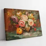 Vazoda Güller | Kanvas Tablo | Cam Tablo | Mdf Tablo | B03277