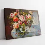 Vazoda Güller | Kanvas Tablo | Cam Tablo | Mdf Tablo | B03279