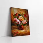 Vazoda Güller | Kanvas Tablo | Cam Tablo | Mdf Tablo | B03286