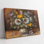 Vazoda Çiçekler | Kanvas Tablo | Cam Tablo | Mdf Tablo | B03298