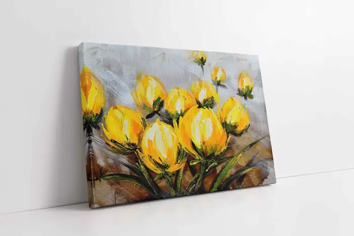Çiçek | Kanvas Tablo | Cam Tablo | Mdf Tablo | B03311 - Görsel 1
